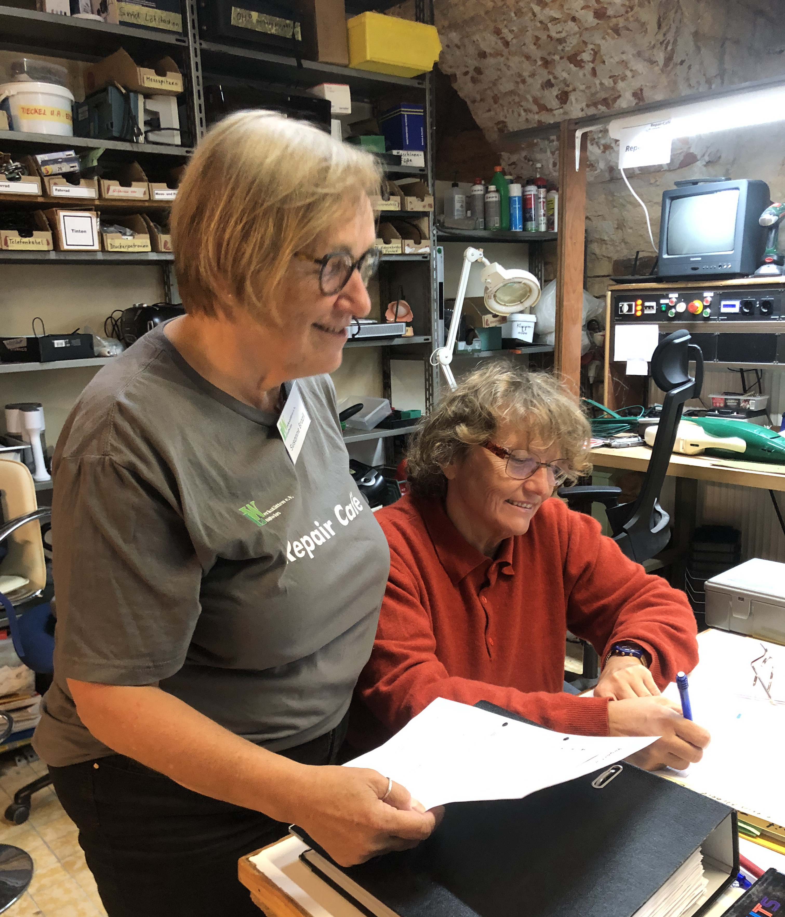 Ein Einblick in die ehrenamtliche Arbeit des Repair-Cafés