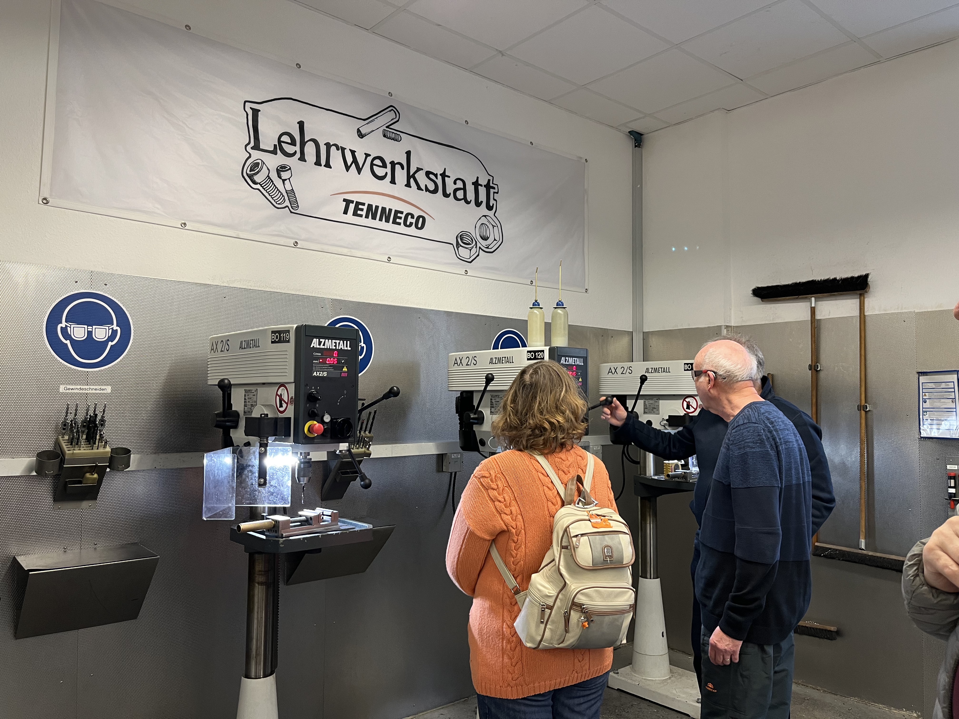 Besuch bei Tenneco - Inspiration trifft Handwerkskunst